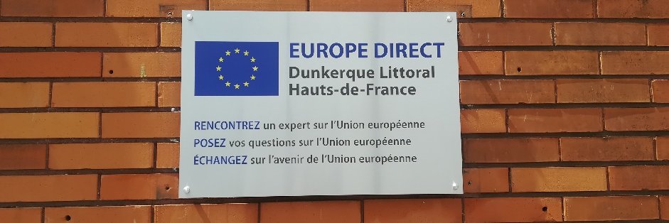 Maison de l'Europe - EUROPE DIRECT Dunkerque banner