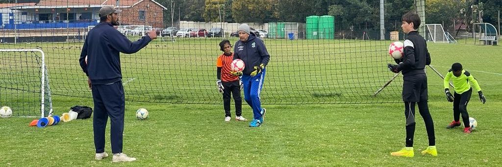 Shuaib Walters Goalkeeper Academy banner