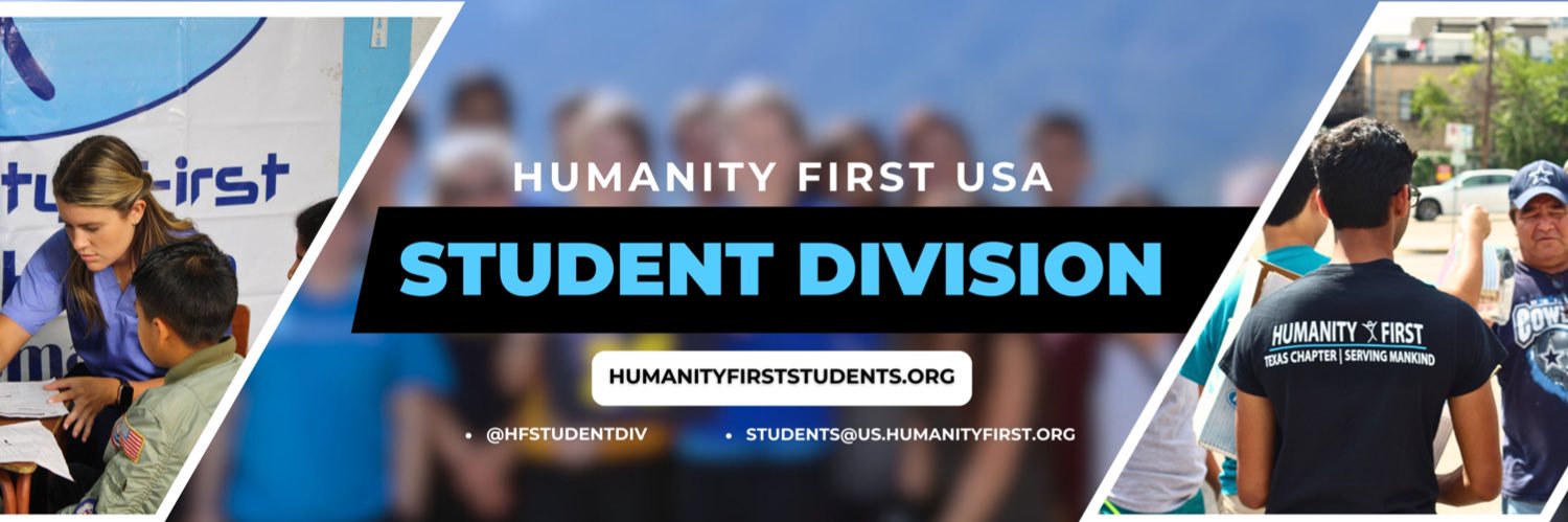 Humanity First Student Division banner