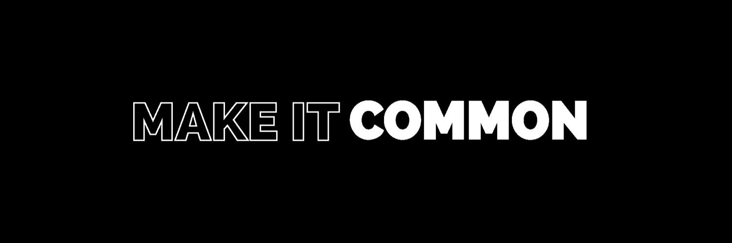 Make It Common banner