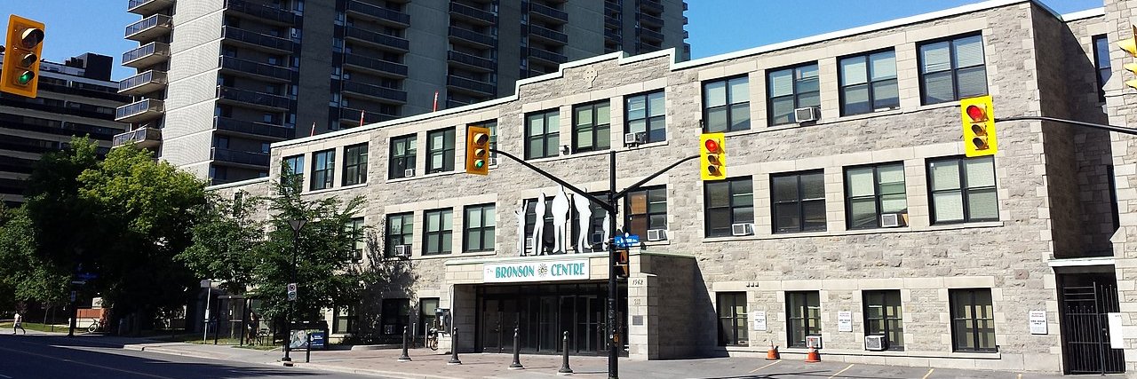Bronson Centre banner