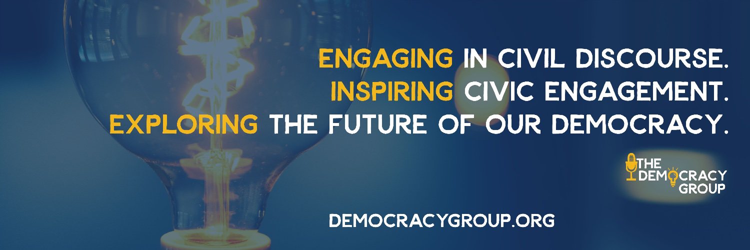 The Democracy Group banner