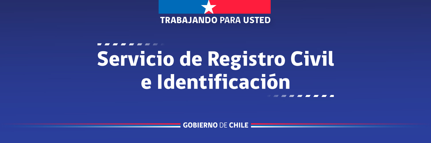 Registro Civil e Identificación - Chile banner