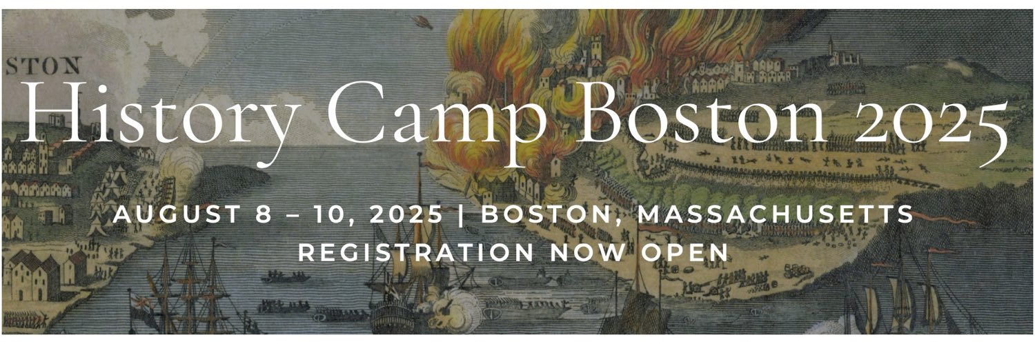 History Camp Official's banner