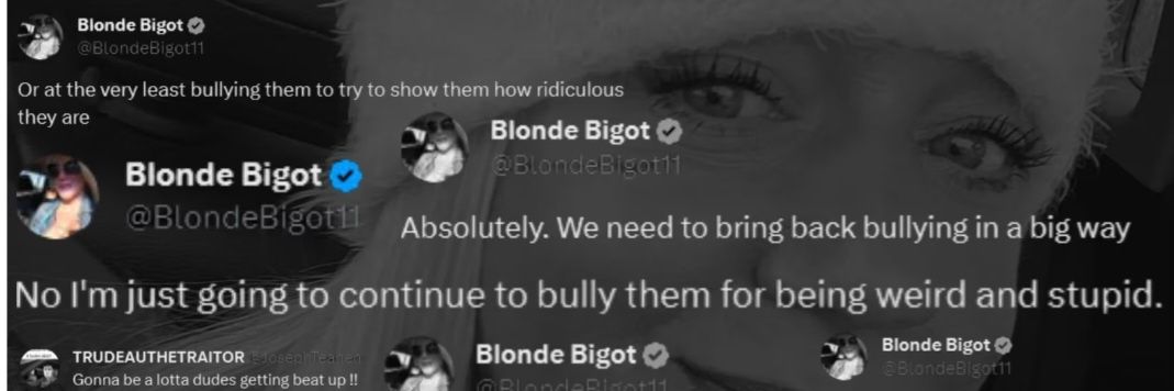 Blonde Bigot's banner
