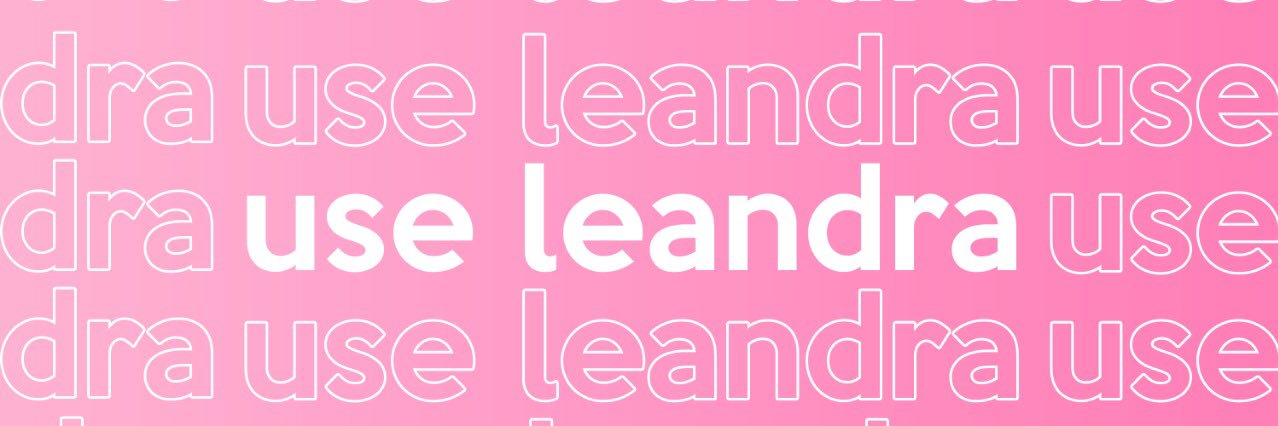 Leandra! banner