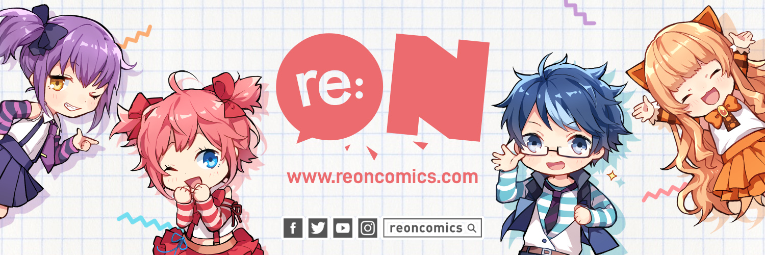 re:ON Comics banner