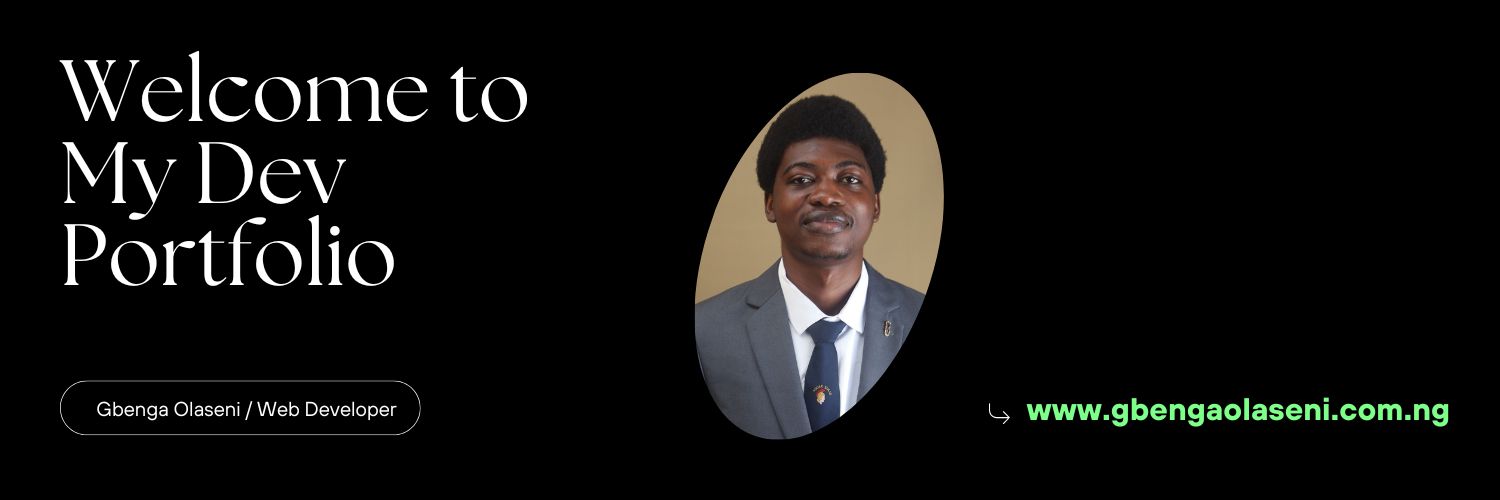 gbenga_olaseni's profile banner image