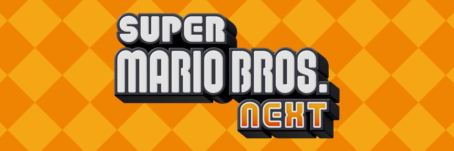 Super Mario Bros. Next banner