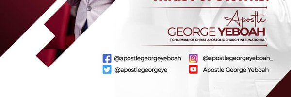 Apostle George Yeboah Profile Banner