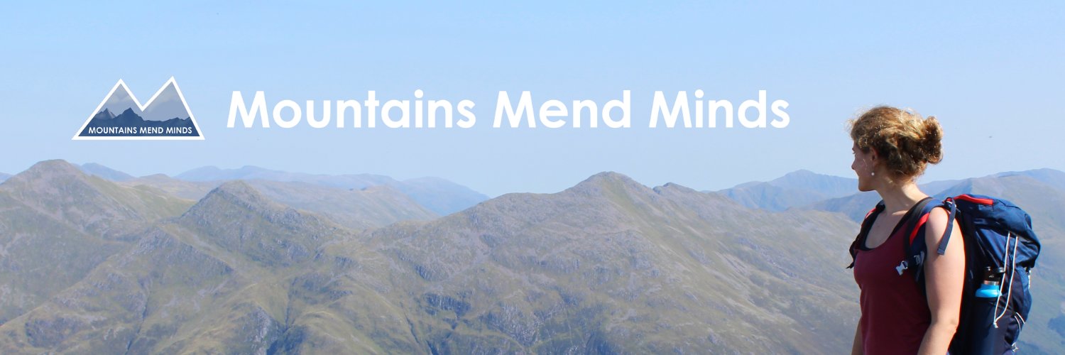 Mountains Mend Minds banner