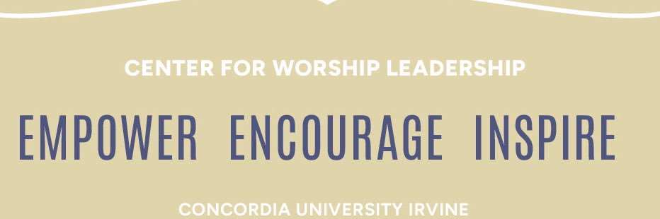 Center for Worship Leadership banner