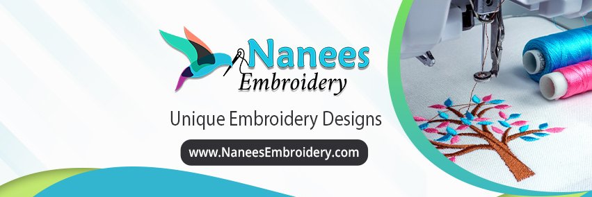 Nanees Embroidery banner