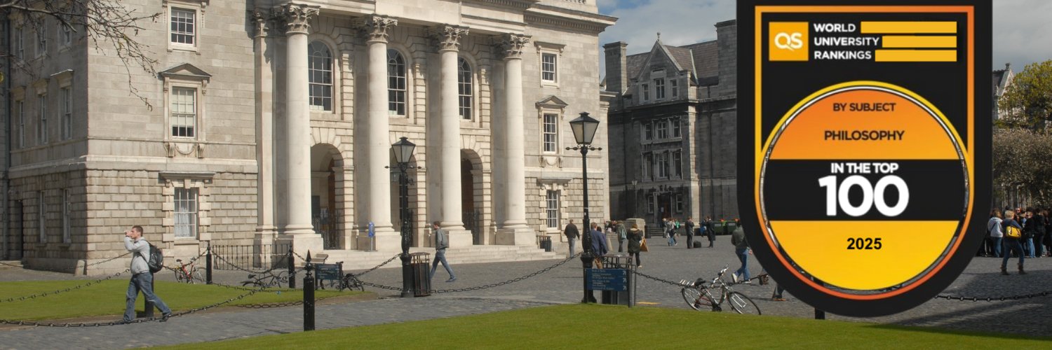 Department of Philosophy, Trinity College Dublin's banner