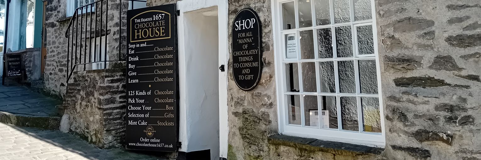 1657 Chocolate House's banner
