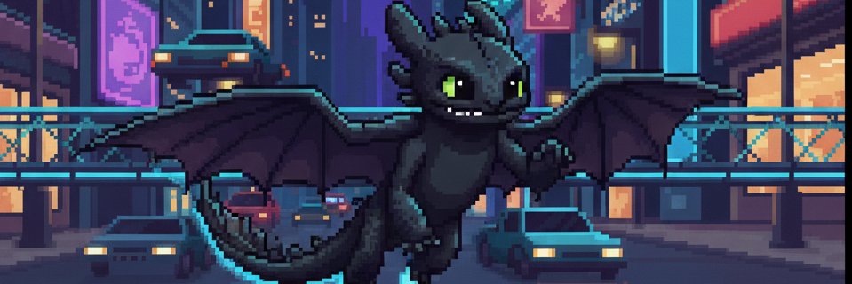 Toothless banner