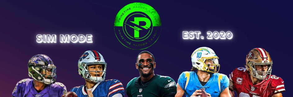 PRIMETIME MADDEN LEAGUE banner