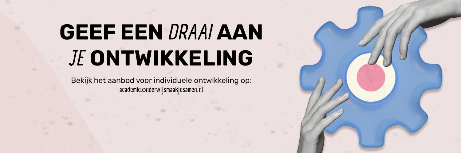 Onderwijs Maak Je Samen banner