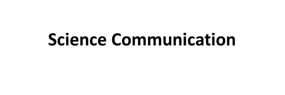 Science Communication banner