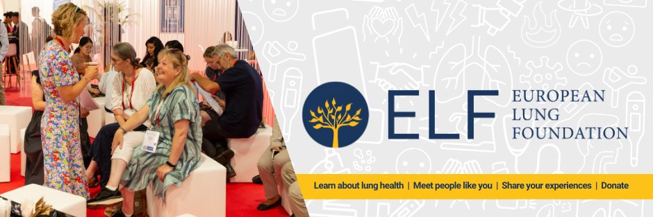 European Lung Foundation's banner