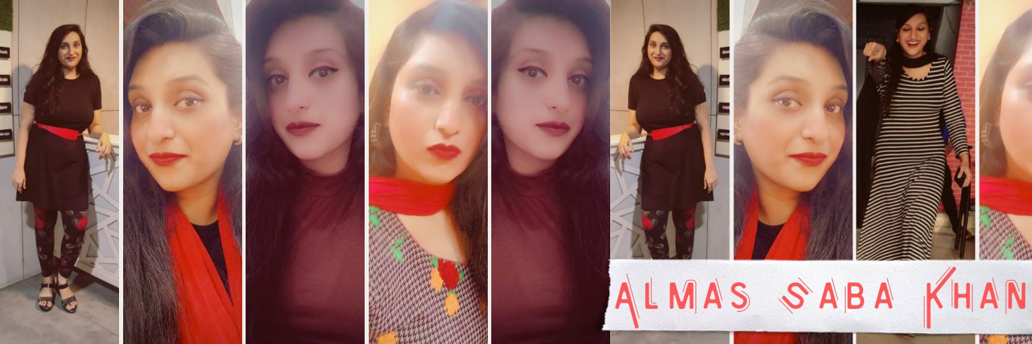 ALMAS SABA KHAN banner