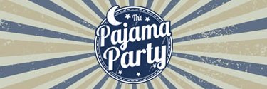 The Pajama Party 💤 banner