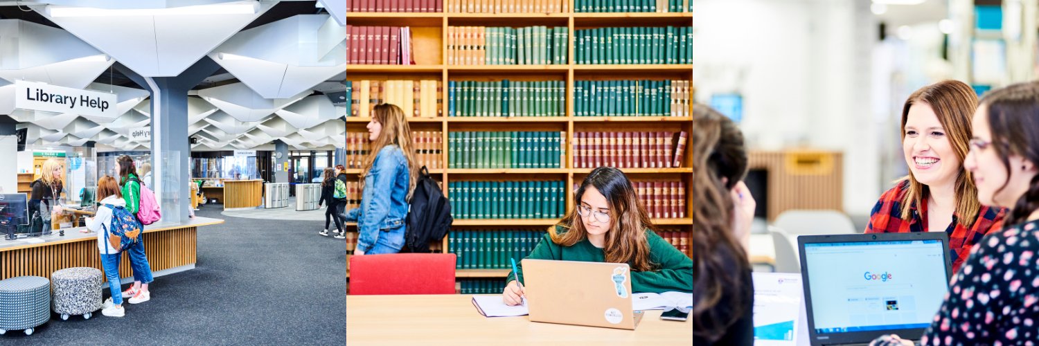 Newcastle University Library banner