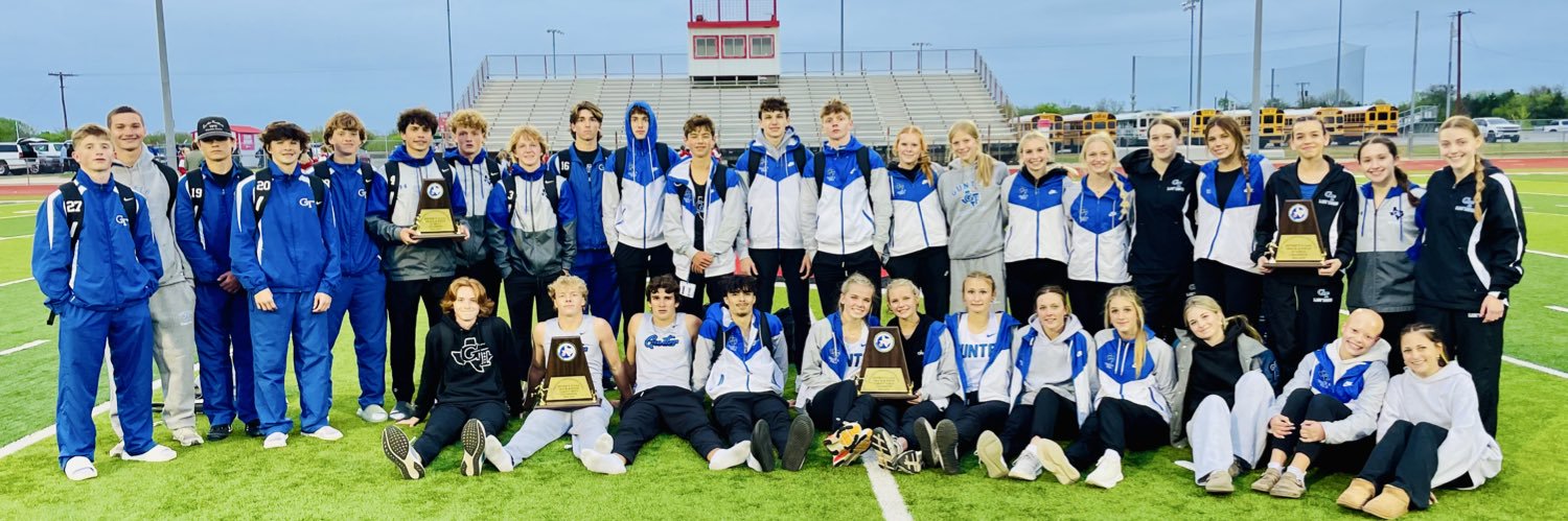 Gunter Track & Field banner