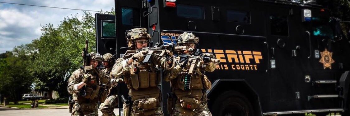 HCSO SWAT, Bomb & CNT's banner