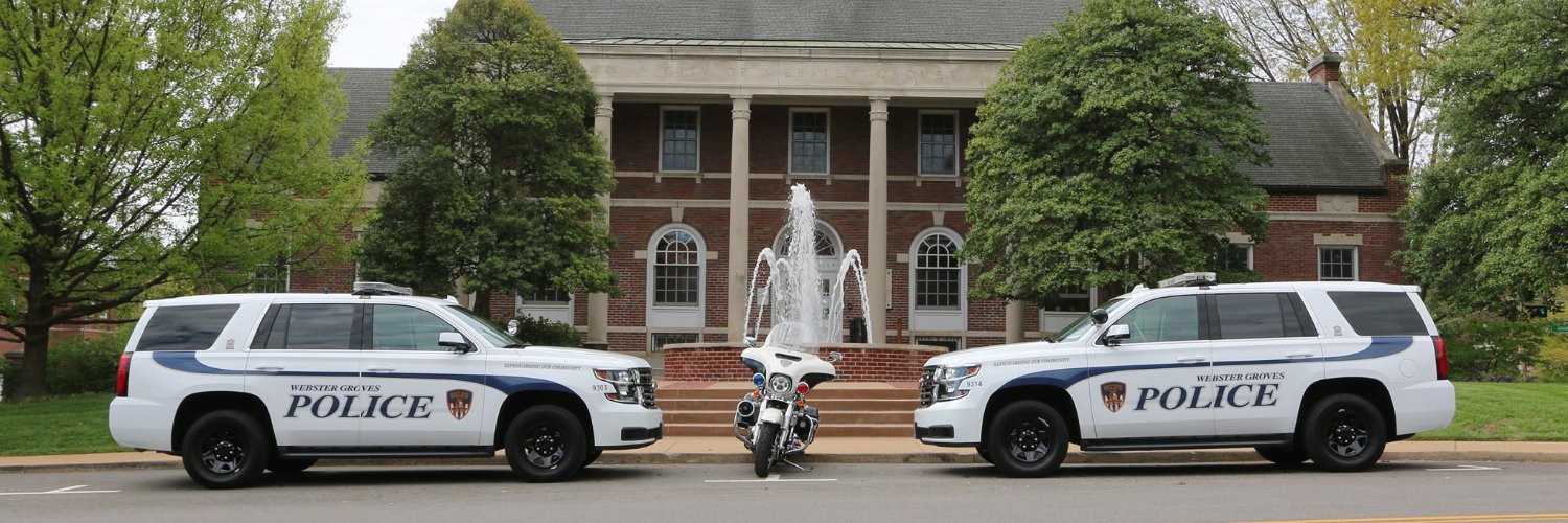 WebsterGrovesPD's profile banner image