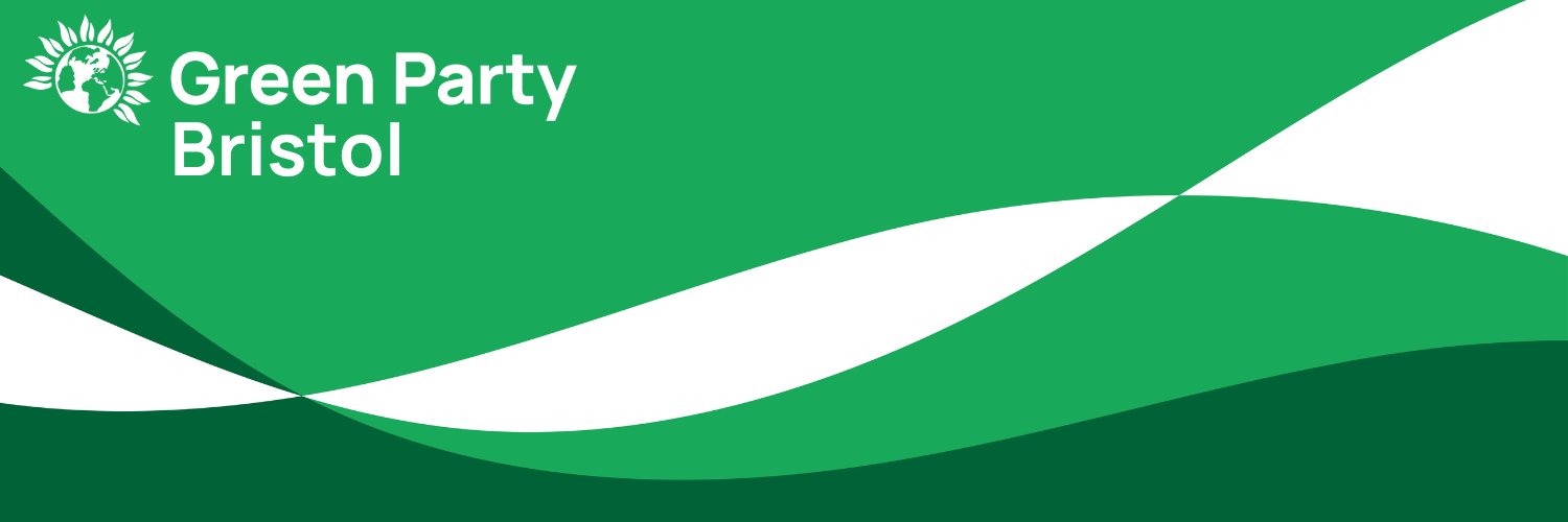 Bristol Green Party's banner