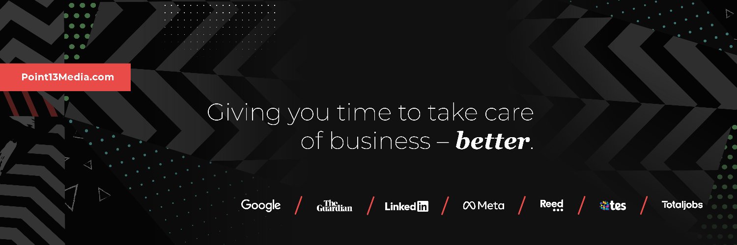Point13Media's profile banner image