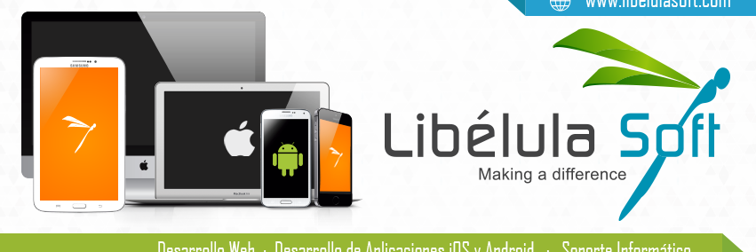 Libélula Soft banner