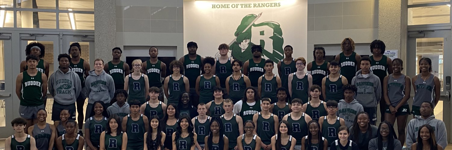 Rudder Rangers Track & Field banner