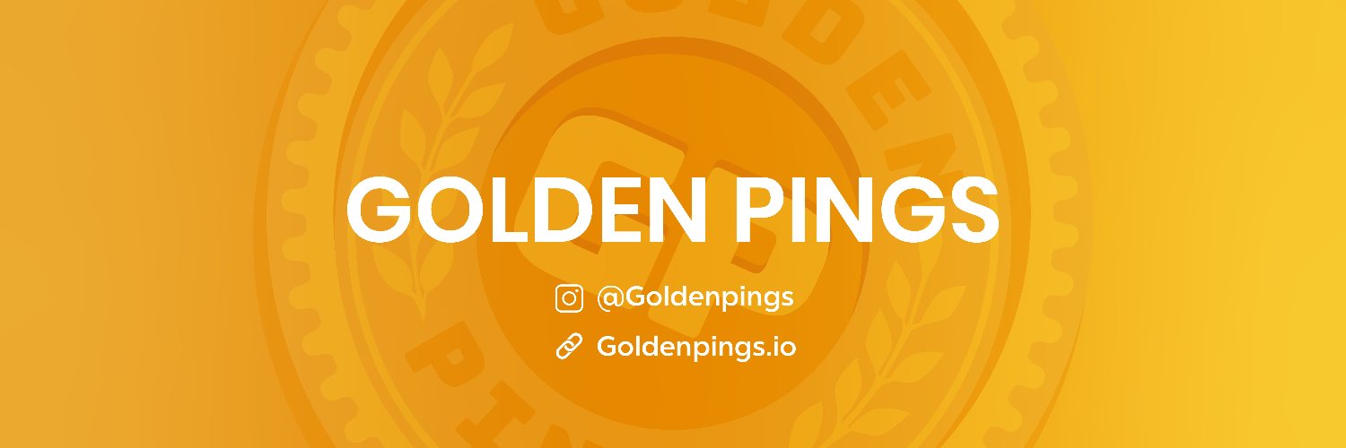Golden Pings banner