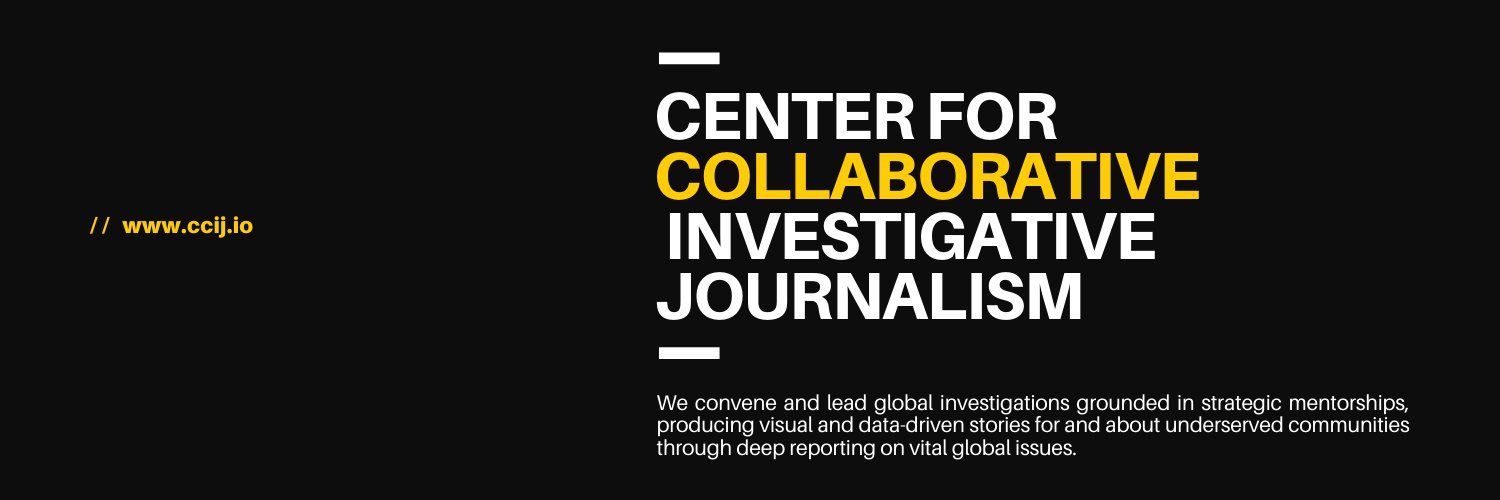 Center for Collaborative Investigative Journalism banner