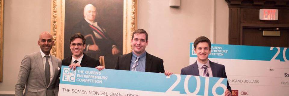 The Queen's Entrepreneurs' Competition banner