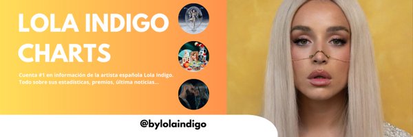 Lola Indigo Charts Profile Banner