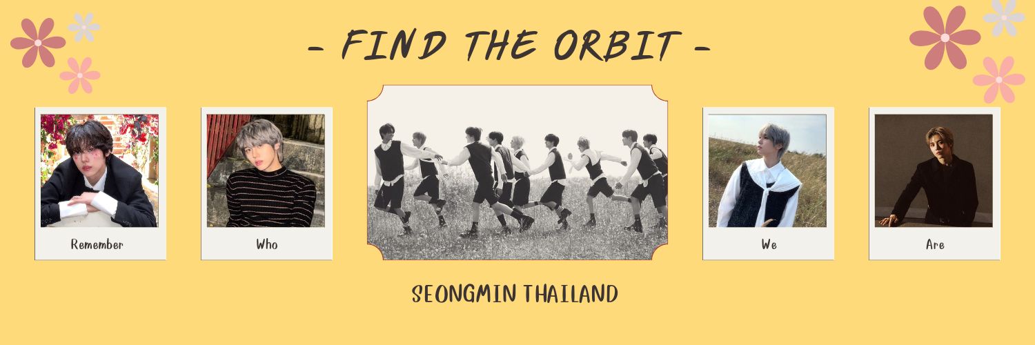 SEONGMIN THAILAND 💐 banner