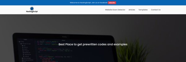 Hackingscript20 Profile Banner