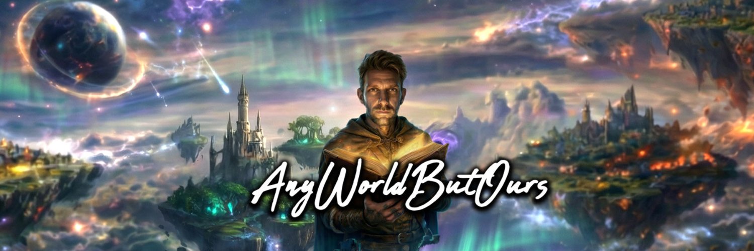 AnyWorldButOurs banner