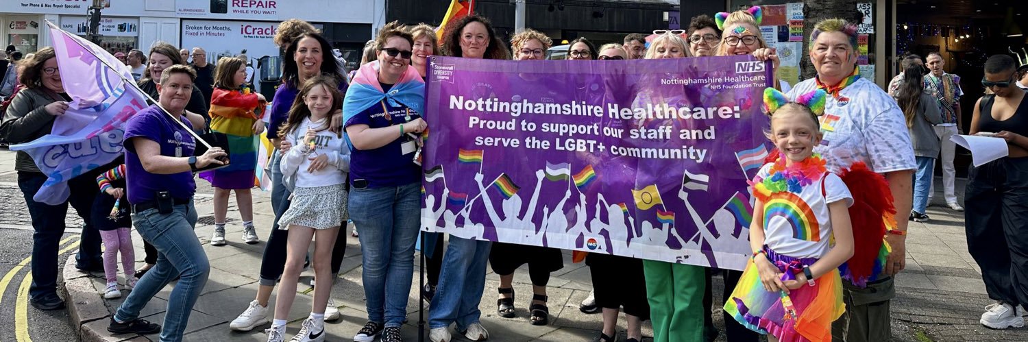 Notts Healthcare NHS Recruitment banner