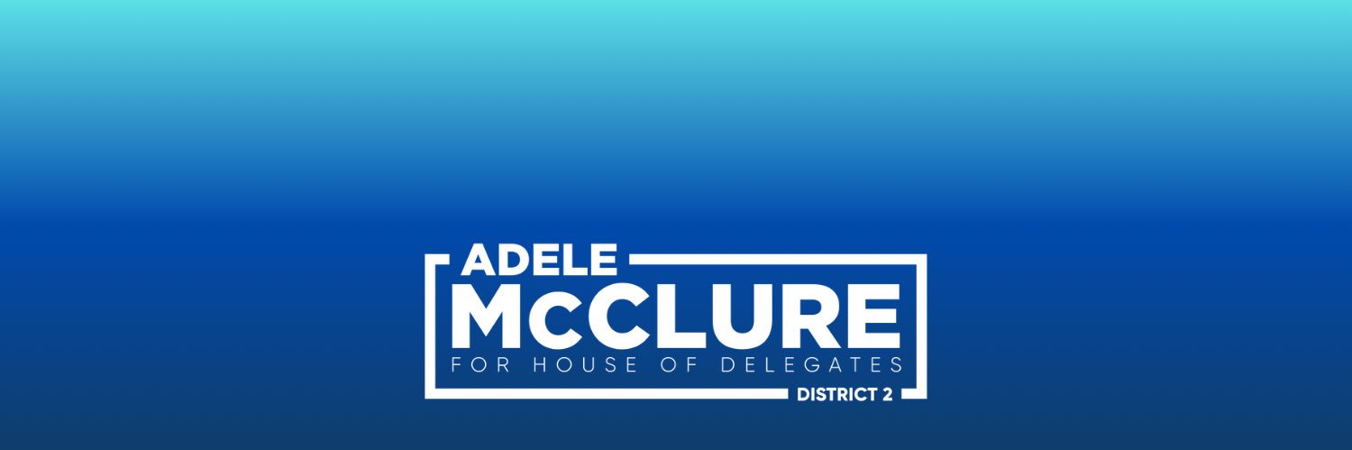 Delegate Adele McClure (she/her)'s banner