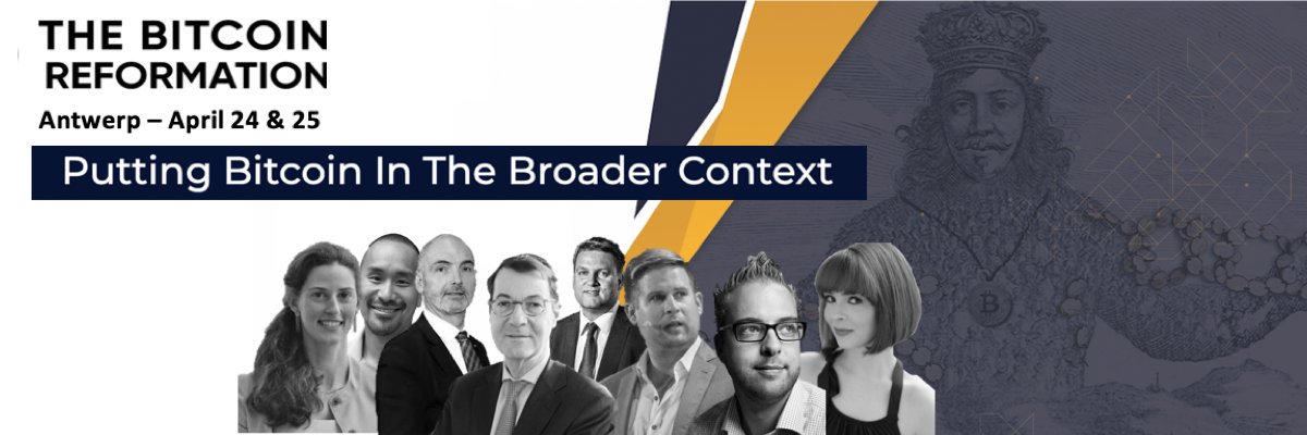 The Bitcoin Reformation banner