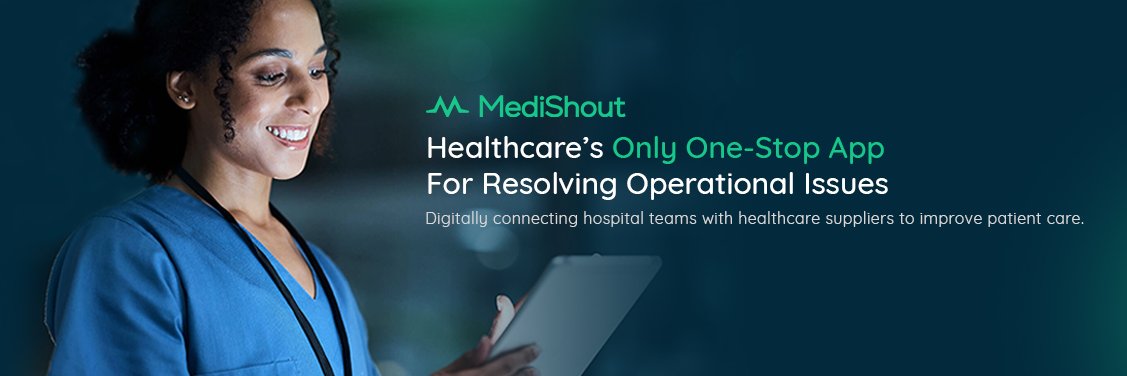 MediShout's profile banner image