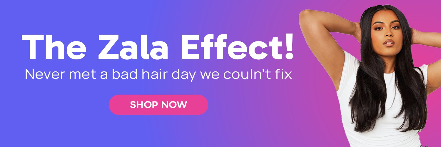 Zala Hair Extensions banner