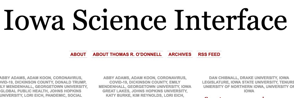 IowaScInterface's profile banner image