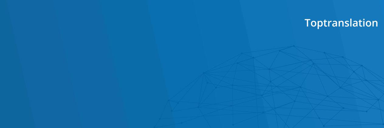Toptranslation's profile banner image