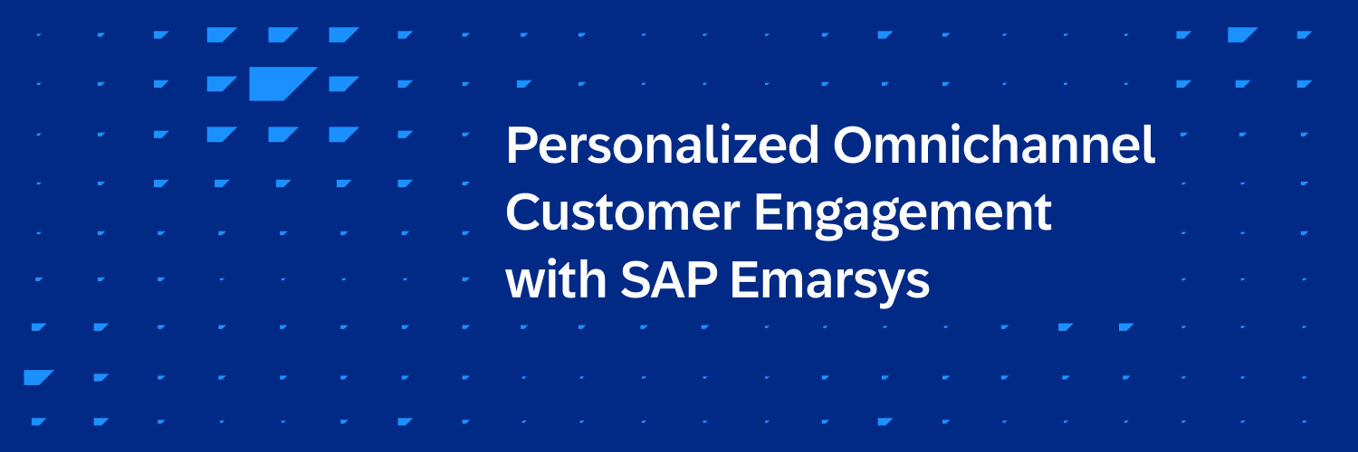 SAP Emarsys banner