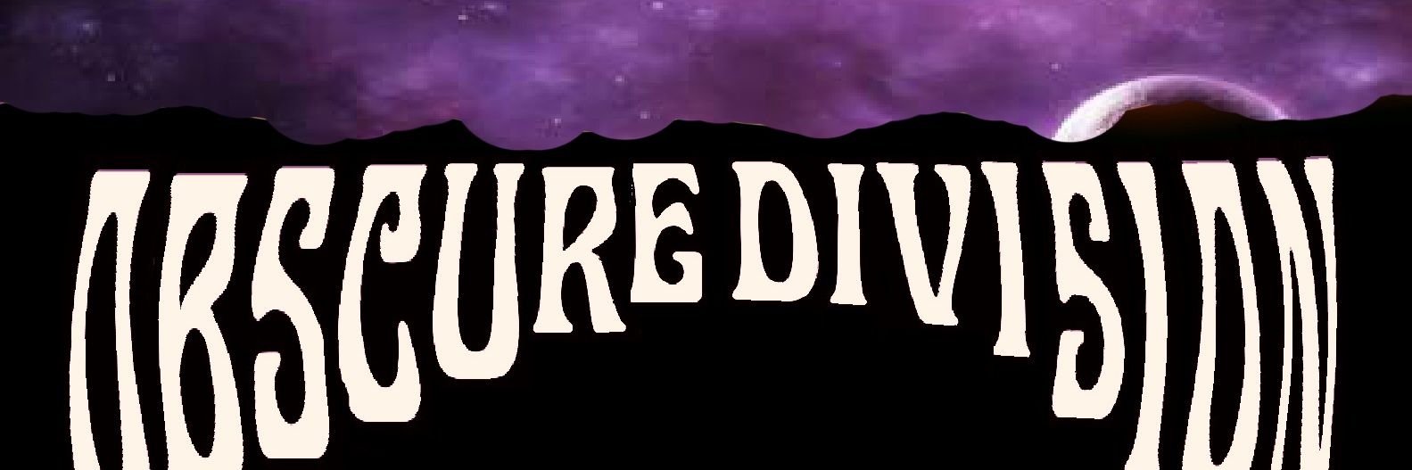 OBSCURE. banner